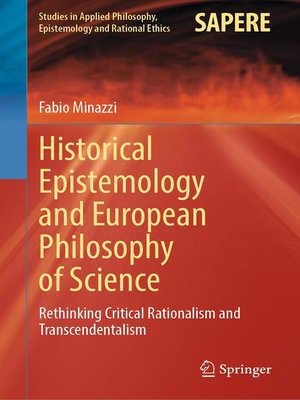 cover image of Historical Epistemology and European Philosophy of Science